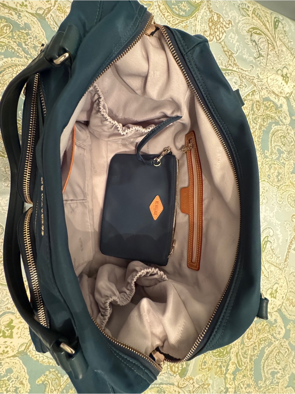MZ Wallace Tribeca Traveler Tote in Green - Picture 16 of 16